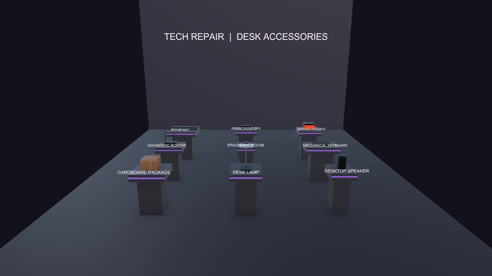 Small accessories overview